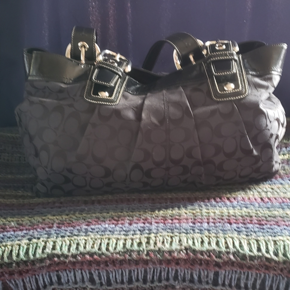 Coach hand bag